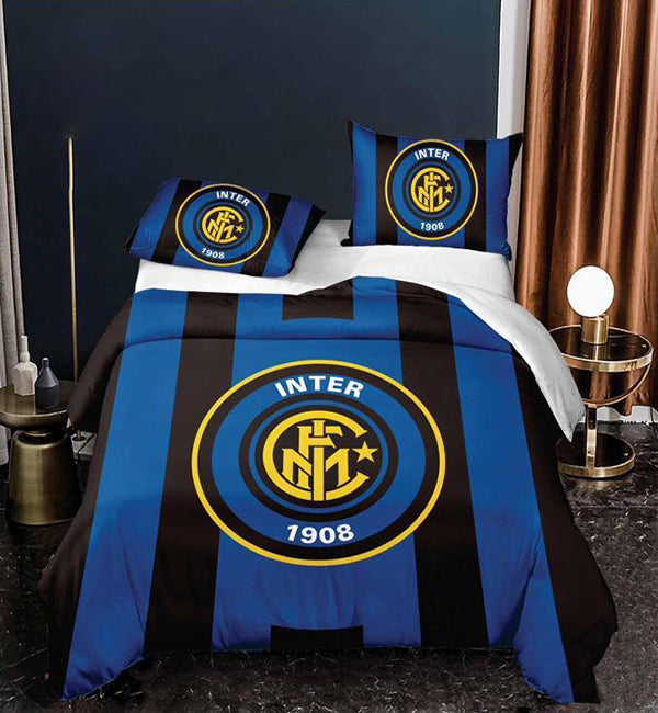 Футболно спално бельо от 100% памук – Inter