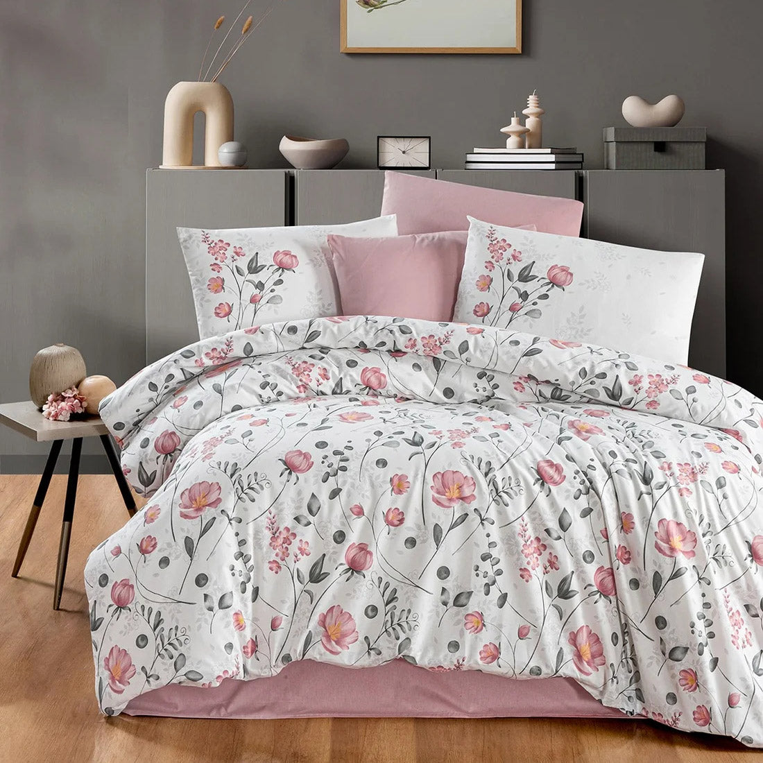 Единичен комплект спално бельо – 100% памук Ranforce- Nancy Pudra