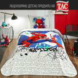 ДЕТСКИ СПАЛЕН КОМПЛЕКТ ПИКЕ - SPIDERMAN ACTION