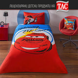 ДЕТСКИ СПАЛЕН КОМПЛЕКТ РАНФОРС - CARS MCQUEEN 