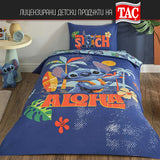 ДЕТСКИ СПАЛЕН КОМПЛЕКТ РАНФОРС - STITCH ALOHA