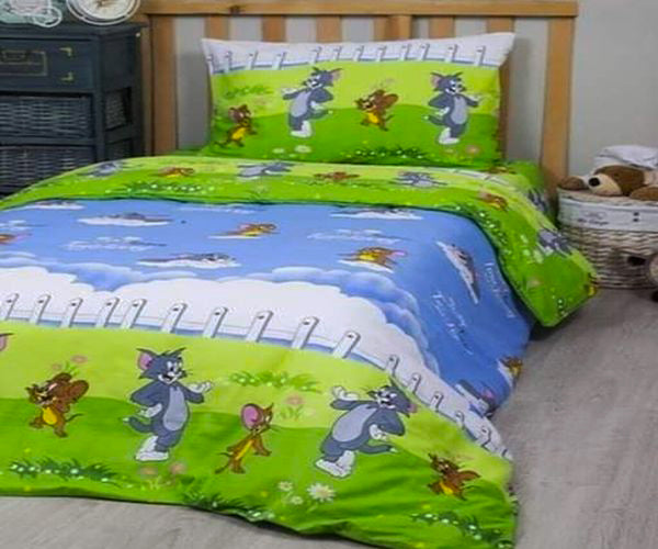 Детски комплект – ранфорс 100% памук Tom and Jerry 