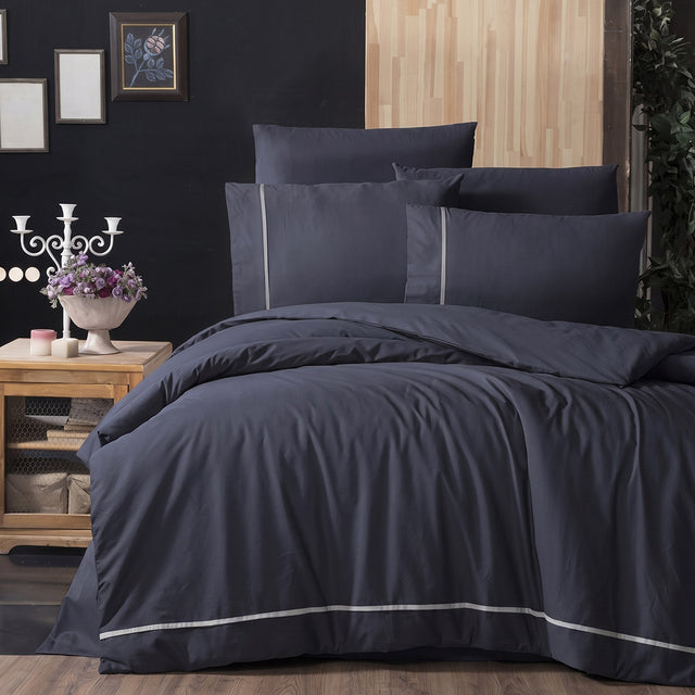 Комплект спално бельо Deluxe Ranforce- Alisa Denim