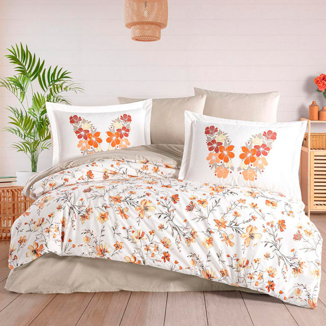 Спално бельо поплин - Hobby Belis - Orange